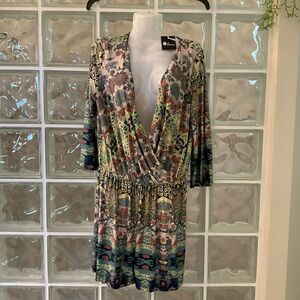 Printed Romper